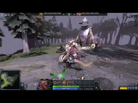 Funny BH shuriken toss interaction on Techies w/ lotus orb