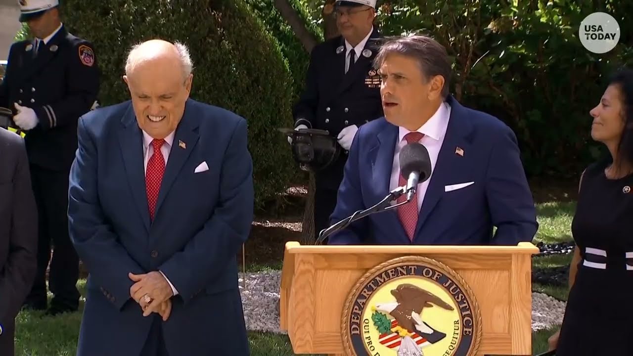 Todd Blanche thanks Rudy Giuliani for 9/11 service; Justice Department holds remembrance event