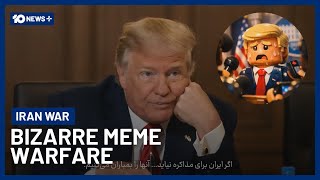 US–Iran Tensions Take Wild Turn With AI Meme War | 10 News+