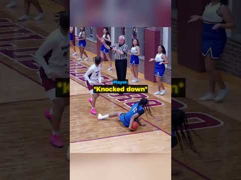 She got instant KARMA in the next play 😭