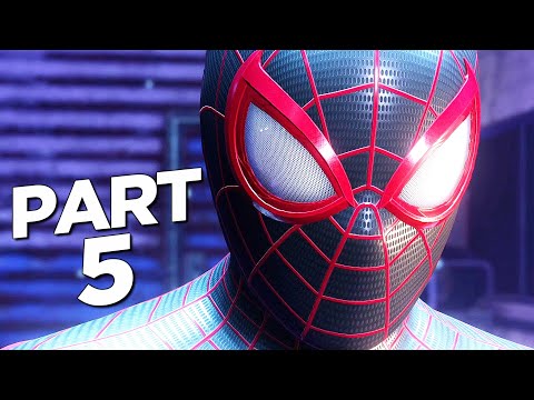SPIDER-MAN MILES MORALES PS5 Walkthrough Gameplay Part 5 - PHIN (Playstation 5)