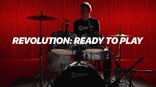Video thumbnail for Revolution: Ready to Play Beginner Drum Kits | Premier Drums by Premier Drums