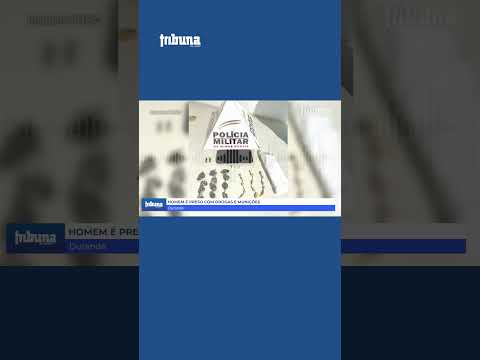 PM prende homem por tráfico e posse de munições em Durandé