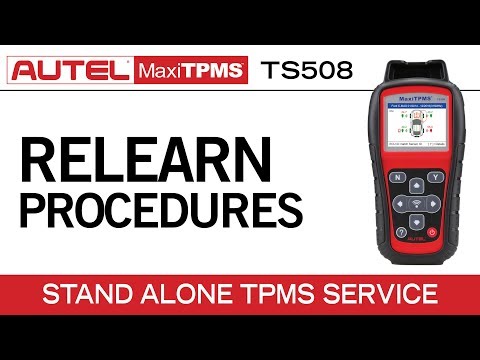 Autel MaxiTPMS TS508 - TPMS Relearn Function