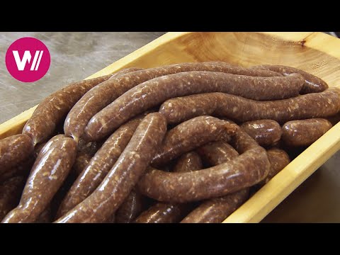 Bratwurst according to an old family recipe