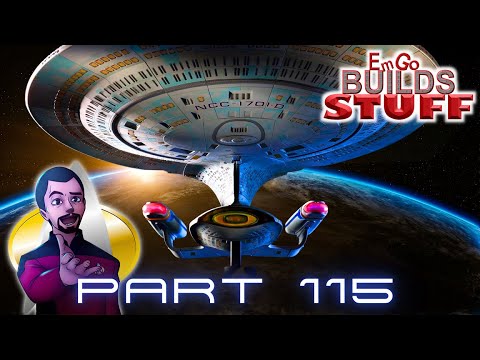 Eaglemoss Star Trek USS Enterprise NCC 1701-D Kit (Part 115): EmGo Builds Stuff