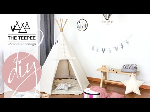 The Teepee - indian play tent for daydreamers | Johandmadedesign's pattern