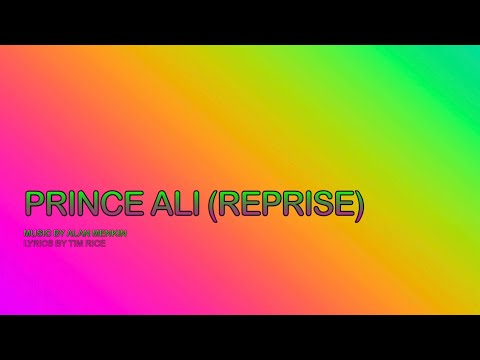 Prince Ali (Reprise) Karaoke - Aladdin (1992)