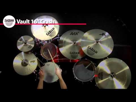 SABIAN 16" Vault Crash Video Demo, зображення 1