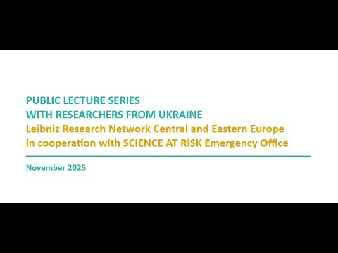 Olha Konstantynovska: “Apocalyptic Notes of a Medical Researcher in War Settings” at RCB, Borstel