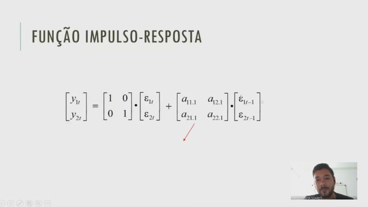 [TEORIA] Modelo VAR. VAR estrutural. Impulso-Resposta. Decomposição da Variância (Aula 2)