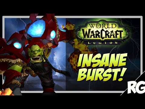 ENHANCE INSANE BURST! - Enhance Shaman Arena PvP | WoW Legion [7.0.3]