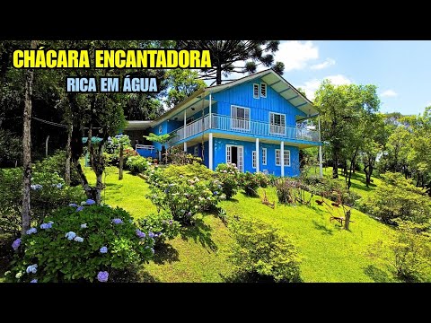 VOCÊ VAI SE APAIXONAR! CHÁCARA EM ITAPERUÇU COM LAZER COMPLETO! NASCENTE E 2 CASAS! PRÓX DO CENTRO