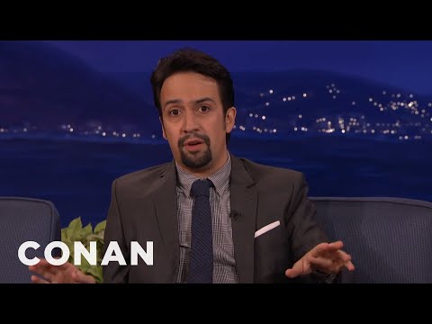 Lin-Manuel Miranda Freaked Out Meeting Weird Al | CONAN on TBS