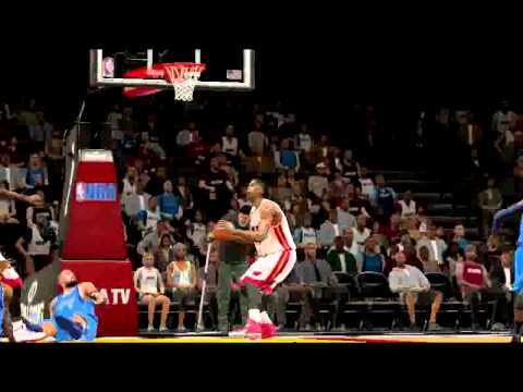 NBA 2K15 MyLeague - Hassan Whiteside Highlights - 26Pts, 12Reb