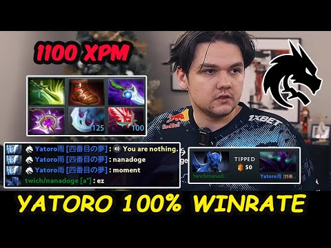 YATORO SHOWED WHY IT HAS 100% WINRATE WITH SPECTRE !! NEW PATCH 7.34D