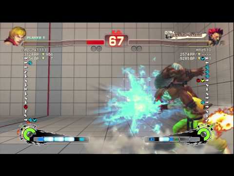 cmpunk1113 (Ken) Vs mtlz610 (Akuma) SSF4 AE Ranked Matches - PSN
