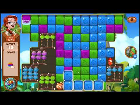 Lost Island Blast Adventure Level 1669 - NO BOOSTERS 🏝️ | SKILLGAMING ✔️