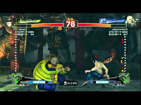 SSFIVAE~ Juri (FFC fuhajin) vs.  Rufus (mikenumber9) HD