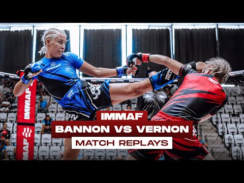 Shauna Bannon vs. Kerry Ann Vernon | FULL FIGHT | 2021 IMMAF World Cup