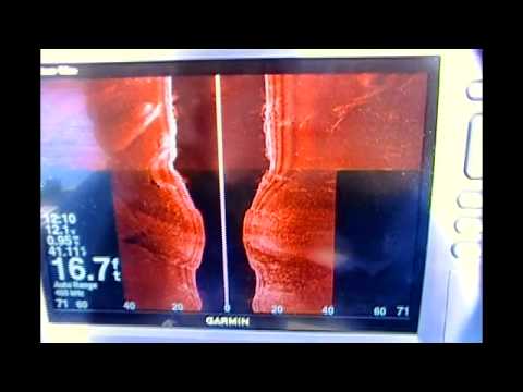 Garmin 93sv on the water - YouTube