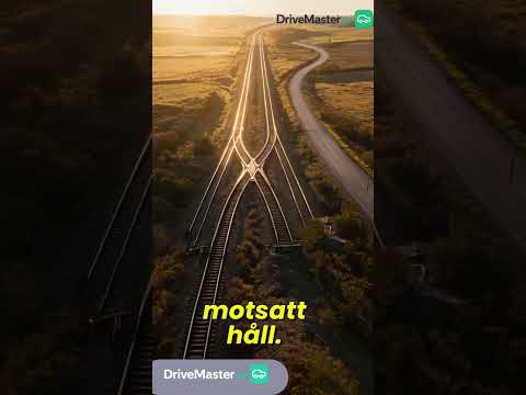 Kryssmärke vid järnväg