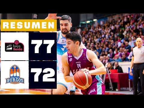 ICG FORÇA LLEIDA 77-72 LONGEVIDA SAN PABLO BURGOS | RESUMEN LEB ORO