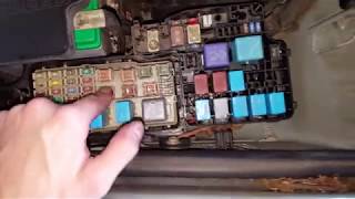 Toyota Camry AC Relays and Fuses How to Check
