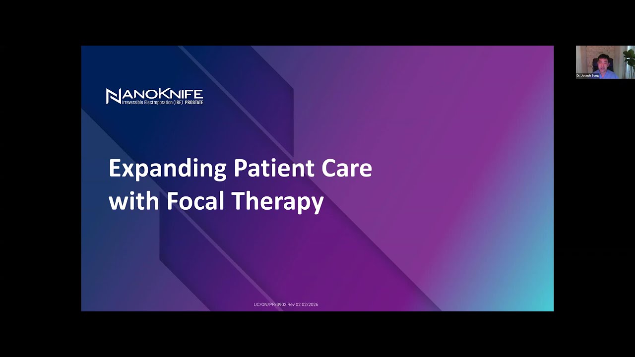 Focal Therapy for Prostate Tumors: The NanoKnife System Webinar