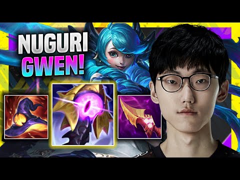 NUGURI IS INSANE WITH GWEN! - FPX Nuguri Plays Gwen Top vs Fiora! | Season 11