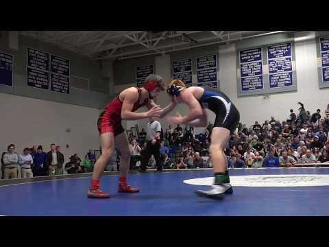 2017 VT Wrestling Championships 145 lb. Final - Tyson Cram (OV) vs. Dakota Peters (RUT)