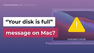 Solved: "Your Disk is Almost Full" message on Mac