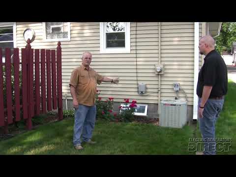Mapping Out an Installation Location for a Home Standby Generator