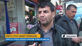 İkinci El Otoya 'Garanti' Zorunluluğu