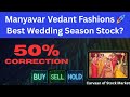 Manyavar Vedant Fashions Best Wedding Season Stock DII Buying Strong Fundamentals Explained