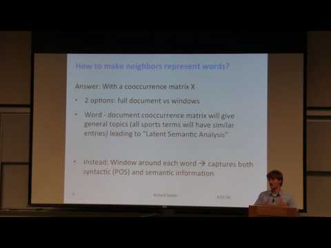 CS224D Lecture 2 - 31st Mar 2016 - Word Vectors.mp4