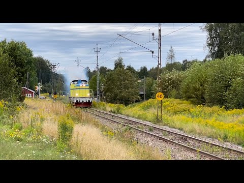 Del 16 Tåg i Kristinehamn! Svenska tåg!