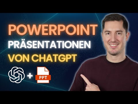 KOMPLETTE POWERPOINT MIT CHATGPT - Inhalt und Design vorgeben und PPTX-Datei herunterladen