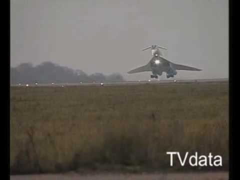 Supersonic Tu-144 - Hard landing