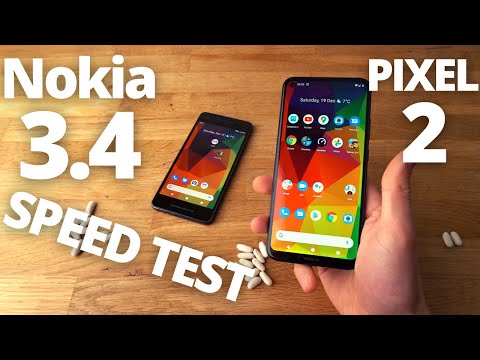 Nokia 3.4 VS Google Pixel 2 - SPEED TEST & Performance Review.