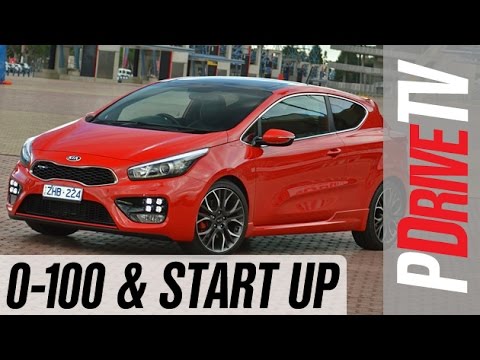 2014 Kia pro_cee'd GT 0-100km/h and engine sound