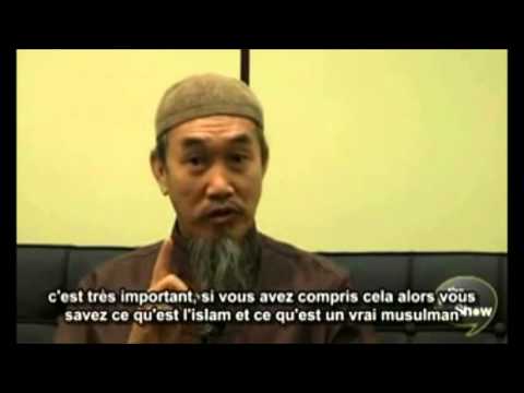 Buddhistische zum Islam konvertiert und lädt