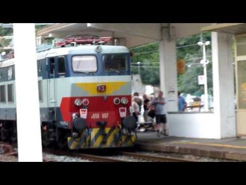 Locomotive  BBB E656 607 des FS