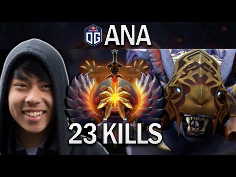 OG.ANA SMURF URSA WITH 23 KILLS - DOTA 2 7.30 GAMEPLAY