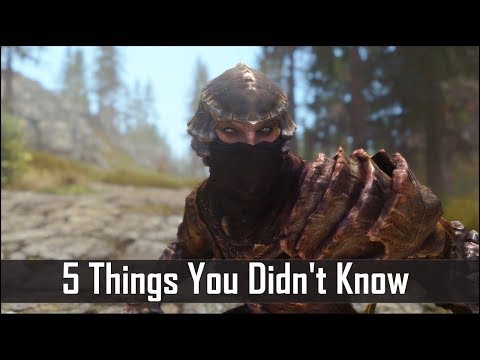 Skyrim: 5 Things You Probably Didn't Know You Could Do - The Elder Scrolls 5: Secrets (Part 5)