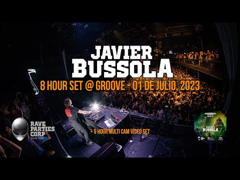 [PSYTRANCE VIDEO SET] JAVIER BÚSSOLA 8 HOUR SET @ GROOVE - 1 / 7 / 2023