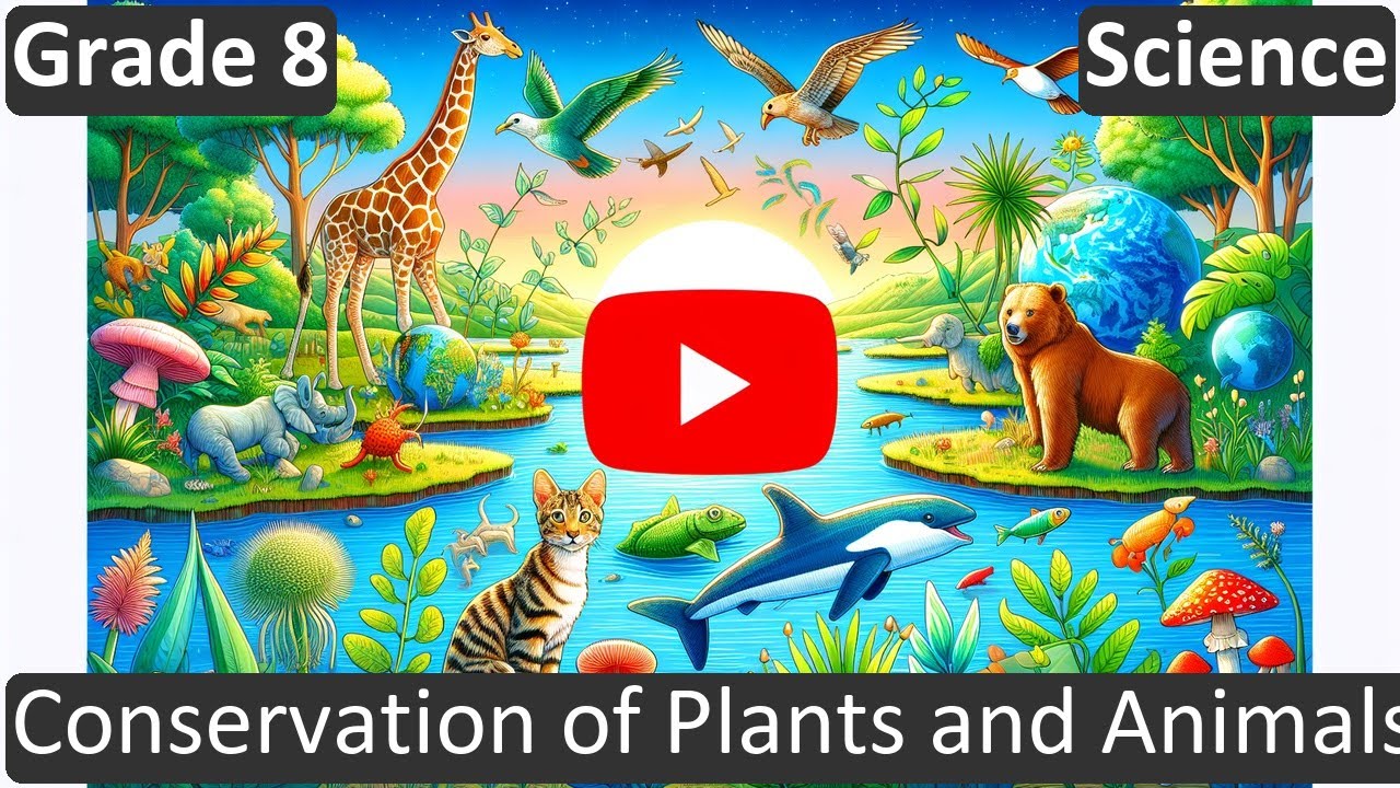 Grade 8 | Science | Conservation of Plants and Animals | Free Tutorial | CBSE | ICSE | State Board