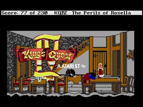 King's Quest IV : The Perils of Rosella - Atari ST (1988)