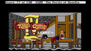 King's Quest IV : The Perils of Rosella - Atari ST (1988)