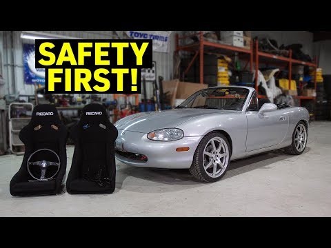 Fitting Bucket Seats into The BUDGET Miata